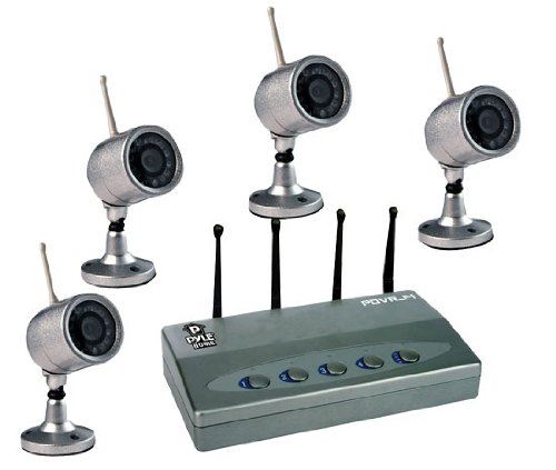 Pyle Home PDVRJ4 Wireless Color Camera Surveillance System with Receiver รูปที่ 1