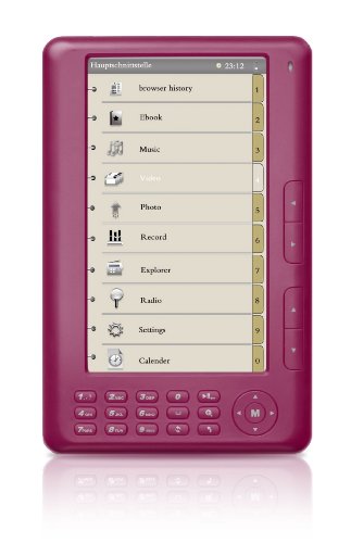 Ematic 7-Inch TFT Color eBook Reader with Built-in 4 GB Flash, Video Playback and Music Playback (EB101P) รูปที่ 3
