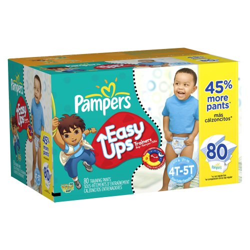 Pampers Easy Ups Value Pack, Boy, Size 4T/5T, 80-Count รูปที่ 1