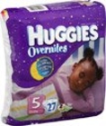 Huggies Overnites Diapers Step 5 Over 27 Lbs, 23.0 CT (3 Pack) ( Baby Diaper Huggies )