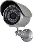 LTS LTCMR6016H-CM 540TVL 1/3-Inch Sony SuperHAD CCD Night Vision Camera with 42iR / 6mm Fixed Lens Silver ( CCTV )