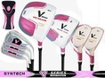 V-Series Square Matrix Pink Womens 11-Club Set Graphite Shafted ( V Series Golf )