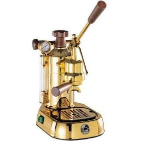 La Pavoni PPG-16 Professional Gold-Plated 16-Cup Espresso Machin รูปที่ 1