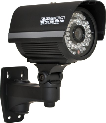 LTS LTCMR6016HB 540TVL 1/3-Inch Sony SuperHAD CCD Night Vision Camera with 42iR / 6mm Fixed Lens Black ( CCTV ) รูปที่ 3