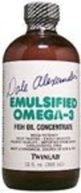 TwinLab - Emulsified Omega-3 Fish Oil, 12 fl oz liquid