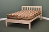 รูปย่อ Queen Size Charleston Platform Bed Frame - Solid Hardwood (Wood bed) รูปที่1