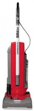 Upright Vacuum Cleaner, 18.5 lbs, Gray