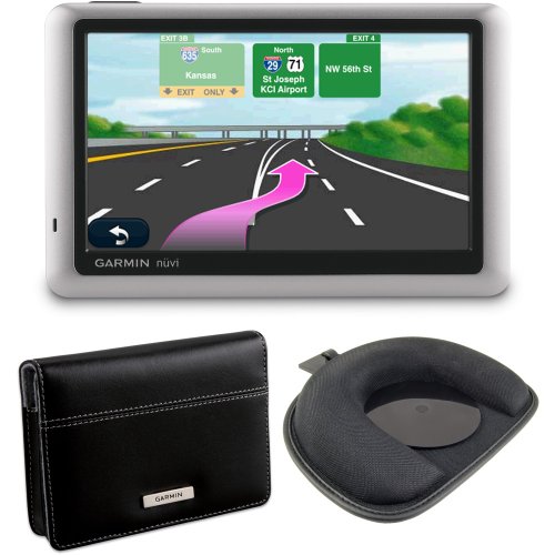 Garmin nüvi 1450T 5 Inches GPS Navigator with Carry Case and Friction Mount ( Garmin Car GPS ) รูปที่ 1
