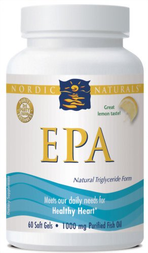 Nordic Naturals EPA Formula, 1000 mg, 60 Soft Gels รูปที่ 1