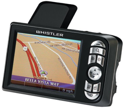 Whistler WGPX-550 3.5 Inches Portable GPS Navigator รูปที่ 1