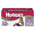 Huggies Snug & Dry Size 5, 156 Count