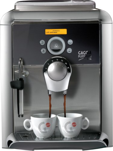 Gaggia 102498 Platinum Swing Automatic Espresso Machine, Titanium with Black Accents รูปที่ 1