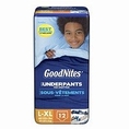 Goodnites Underpants Boys Underpants for Nighttime, Jumbo Pack, Large/Extra Large , 12 ea