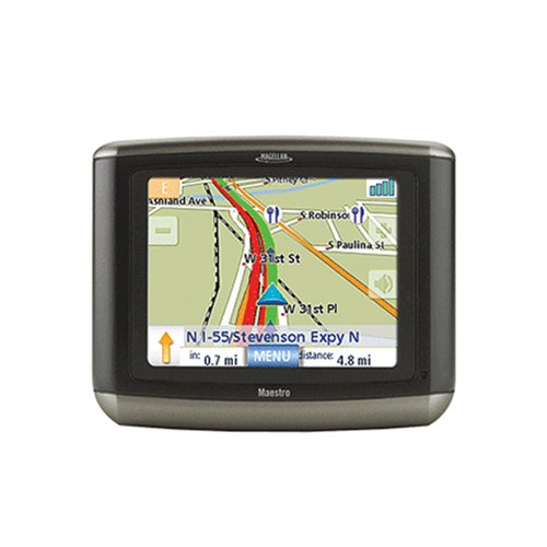 Magellan Maestro 3140 3.5 Inches Bluetooth Portable GPS Navigator (Factory Refurbished) ( Magellan Car GPS ) รูปที่ 1