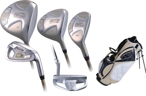 Aspire Ladies RX5 Complete Golf Set (Petite Right Hand, Champaigne)  รูปที่ 1