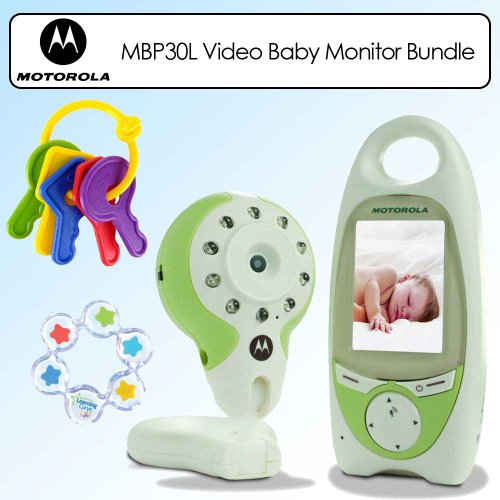 Motorola MBP30L Digital Video Nursery Camera Monitor Bundle For Baby ( CCTV ) รูปที่ 1