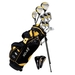 รูปย่อ Cougar XC-3 Men's Complete 13 Piece Golf Set with 2 Woods (Driver and #3 Fairway Wood), Utility Hybrid (#3/4), 5 Irons (#6, #7, #8, #9 and PW), Putter, Stand Bag and 2 Head Covers for Woods and Utility Hybrid ( Cougar Golf ) รูปที่2