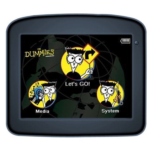 GPS Navigation for Dummies FD-250 3.5 Inches Portable GPS Navigator รูปที่ 1