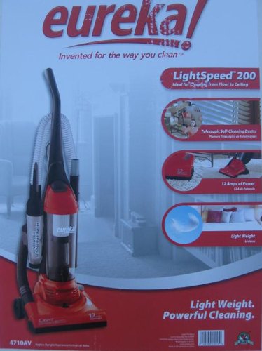 Eureka Light Speed 200 No-touch Bagless Upright Vacuum Cleaner - Red ( Eureka Vacuum cleaner vacuum  ) รูปที่ 1