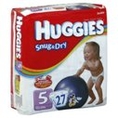 Huggies Baby-Shaped Fit Diapers Size 5 Over 27 Lbs, 27.0 CT (2 Pack) ( Baby Diaper Huggies )