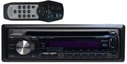 Kenwood KDC-MP342U WMA/MP3 CD Receiver with Satellite/HD Radio/Bluetooth Ready Front Panel USB/AUX Input รูปที่ 1