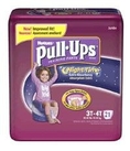 HUGGIES PULLUPS N/T GIRL 3T-4T , 21353 JUMBO NITE FITS 32-40L