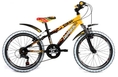 Lombardo Fuego 20 Mountain Bike (20-Inch Wheels, 10-Inch Frame, Black/Yellow) ( Lombardo Mountain bike )