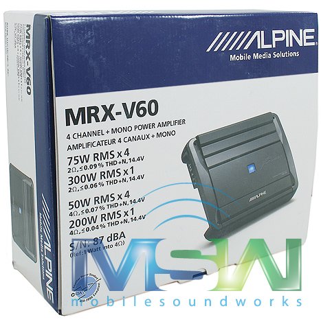 Alpine MRXV60 ( Alpine Car audio player ) รูปที่ 4