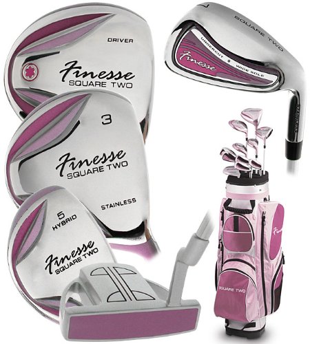 Women's Square Two Finesse Pink Complete Set ( Square Two Golf ) รูปที่ 1