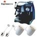 รูปย่อ Espressione 1329 Cafe Roma Deluxe Espresso Machine with Two Bodum Copenhagen White Mug's, Cappuccino Set รูปที่1