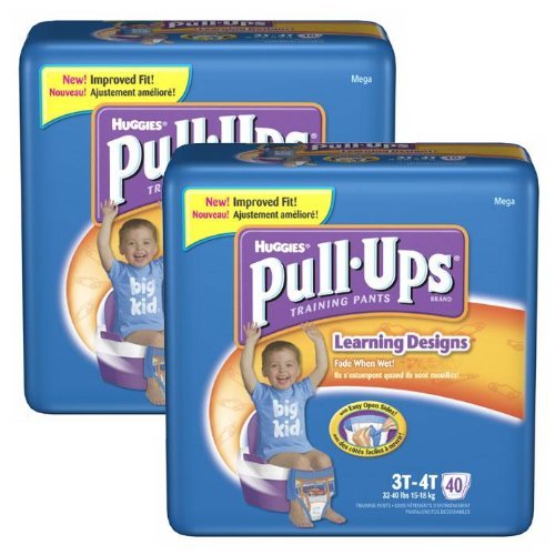 Huggies Pull-Ups Learning Designs - 4T-5T Boys (Case of 76) รูปที่ 1