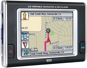 Boyo VTN3501 3.5 Inches Bluetooth Portable GPS Navigator ( Boyo Car GPS ) รูปที่ 1