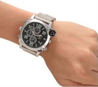 8GB 1080P Waterproof Watch Y8000 Camera Watch With Compass ( CCTV ) รูปที่ 5