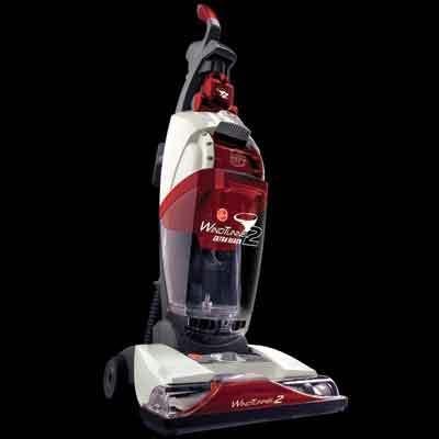 Hoover WindTunnel 2 Extra-Reach Bagless Upright Vacuum, Cherry Red รูปที่ 1