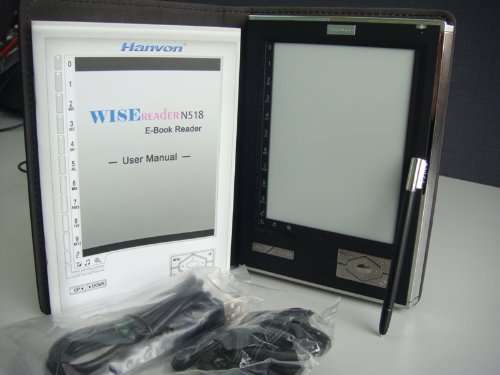 Hanvon Wisereader N518 Black 512MB 4GB Sd Handwrite Panel รูปที่ 4