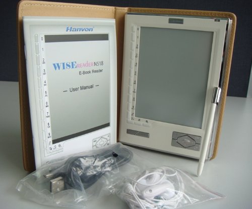 Hanvon Wisereader N518 Black 512MB 4GB Sd Handwrite Panel รูปที่ 5