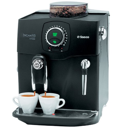 Saeco A-IR-Bk Incanto Rondo RS SBS Fully Automatic Espresso Machine, Black รูปที่ 1