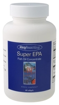 Allergy Research (Nutricology) - Super Epa Fish Oil Concentrate, 60 softgels ( Allergy Research Omega 3 )