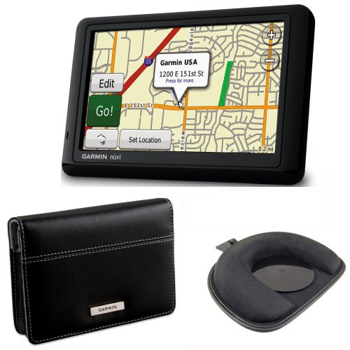 Garmin nüvi 1490T 5 Inches GPS Navigator with nuMaps Lifetime Updates, Carry Case and Friction Mount รูปที่ 1