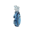 Phoenix XS Ladies Deluxe Complete Set Includes All Clubs With Graphite Shafts, Mallet Putter, And Cart Bag ( HiPPO Golf Golf )