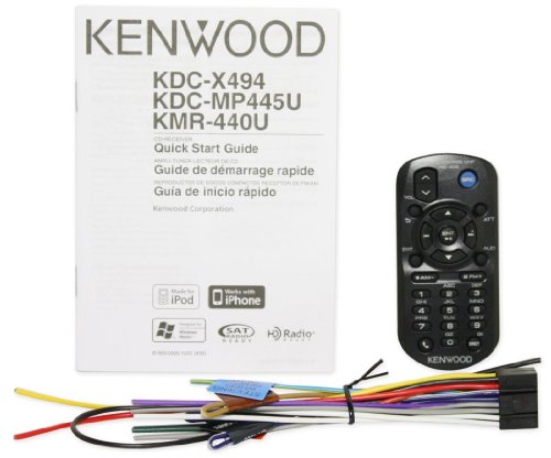 Brand New Kenwood Kdc-x494 Car Cd, Mp3, Receiver with Usb Input, Ipod Direct Controls, Built in Crossover, Sub Controls, Multi Line Lcd Text Display, and 3 Sets of 4v Preamps รูปที่ 5