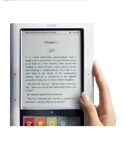 NOOK by Barnes and Noble 3G + Wi-Fi eReader eBook Reader (Recertified By Barnes and Noble) รูปที่ 1