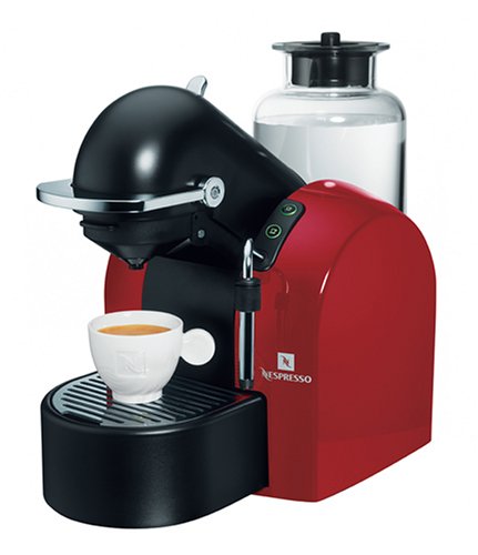 Nespresso D290R Concept Automatic Espresso Machine, Red and Black รูปที่ 1