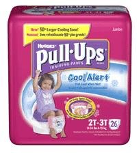 HUGGIES PULLUPS C/A GIRL 2T-3T , 21322 JUMBO COOL ALRT 18-34L รูปที่ 1