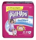 HUGGIES PULLUPS C/A GIRL 3T-4T , 21324 JUMBO COOL ALRT 32-40L