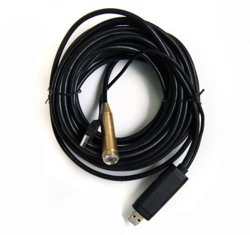 5m USB Cable Wire Camera Snake Endoscope Spy Cam 4 LED ( Ultravision CCTV ) รูปที่ 1