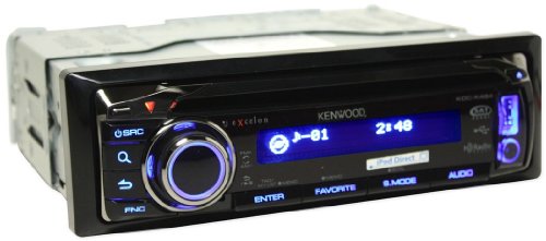 Brand New Kenwood Kdc-x494 Car Cd, Mp3, Receiver with Usb Input, Ipod Direct Controls, Built in Crossover, Sub Controls, Multi Line Lcd Text Display, and 3 Sets of 4v Preamps รูปที่ 3