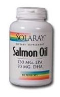 Solaray - Salmon Oil, 90 pearle capsules ( Solaray Omega 3 )