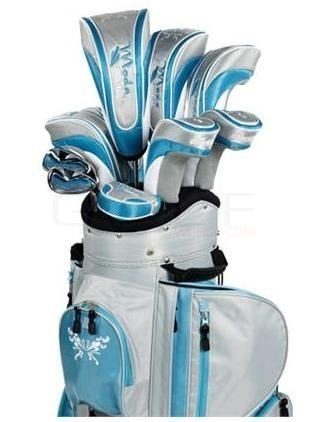 Tour Edge Golf Mfg. Inc. SBSRGL11.B MODA SILK SKY BLUE 1-3-55-6HY7-8IW9-SW IR GRPTRBAG  รูปที่ 1