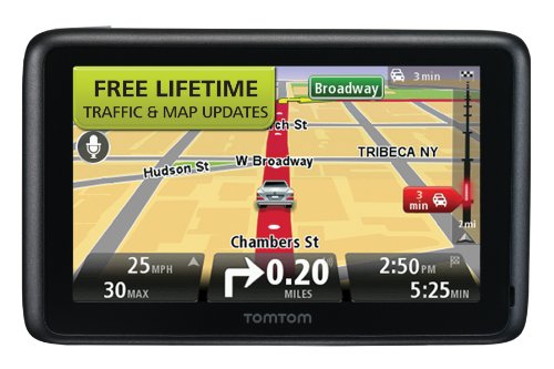 TomTom GO 2535TM World Traveler 5 Inches Portable Bluetooth GPS Navigator with Lifetime Traffic & Maps รูปที่ 1